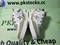 PK God Batch LOUIS VUITTON Skate Sneaker Beige White  review 4