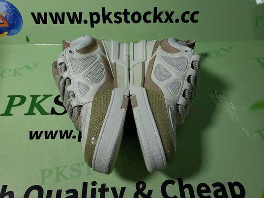 PK God Batch LOUIS VUITTON Skate Sneaker Beige White  review A*** 06