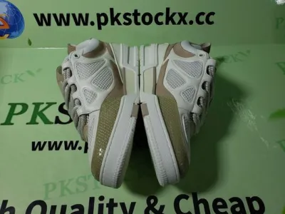 PK God Batch LOUIS VUITTON Skate Sneaker Beige White  review A*** 05