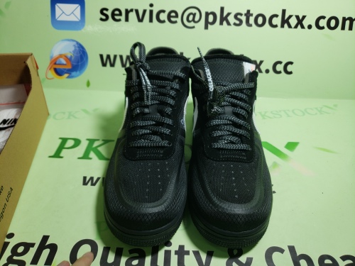 PK God Batch Nike Air Force 1 '07 Virgil x MoMA (With Socks) AV5210-001 review 