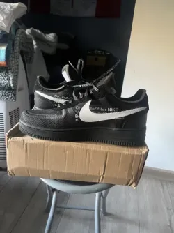 PK God Batch Nike Air Force 1 '07 Virgil x MoMA (With Socks) AV5210-001 review D*** 02