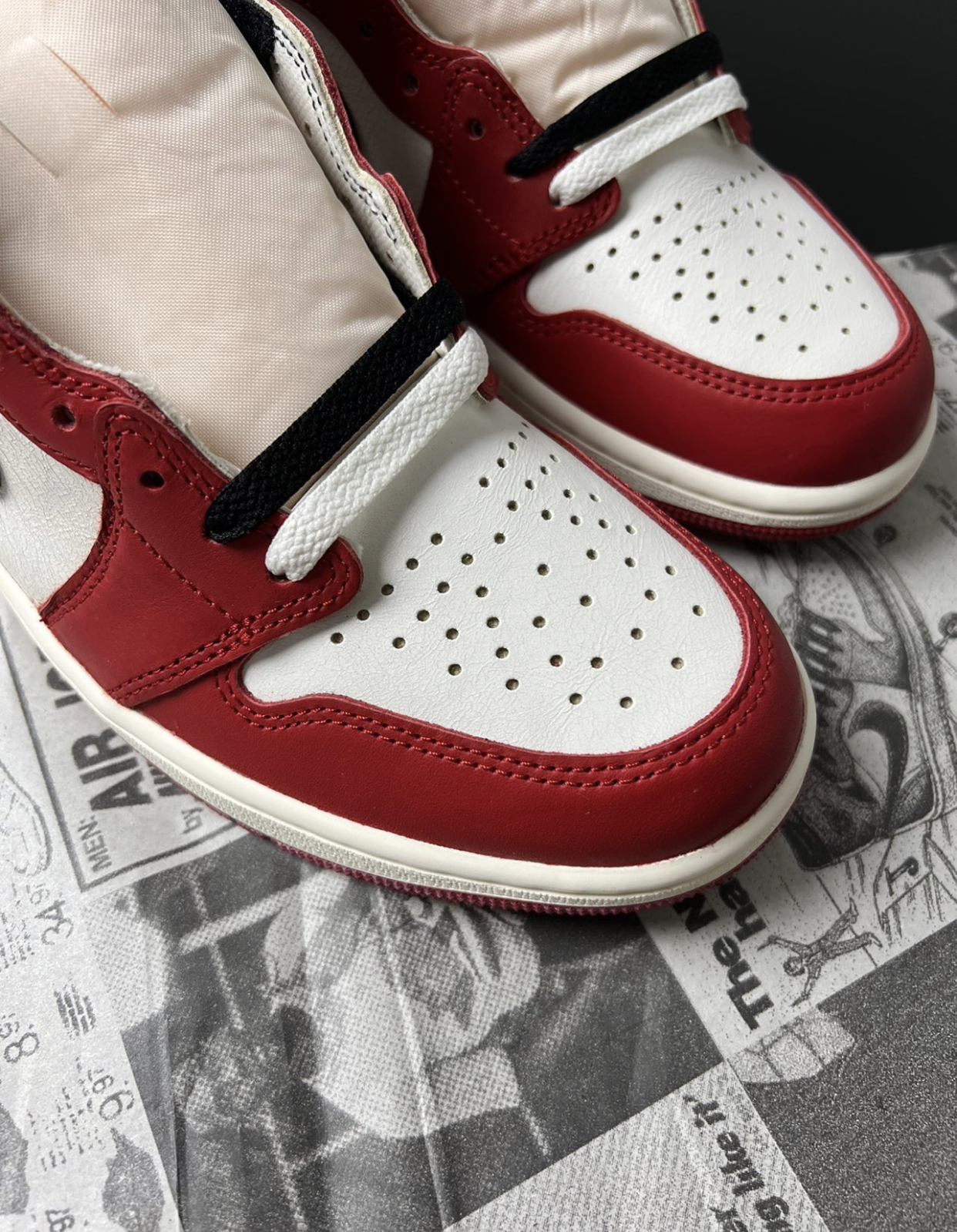 PK God Batch Air Jordan 1 Retro High OG Lost and Found DZ5485-612 review L*** 02