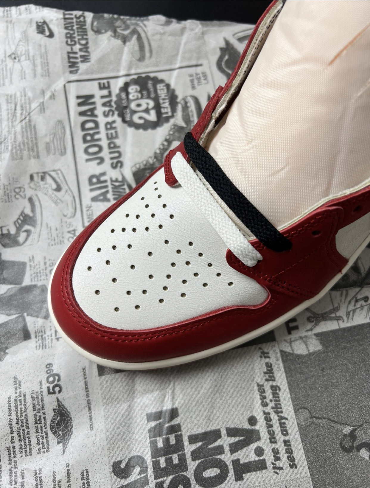 PK God Batch Air Jordan 1 Retro High OG Lost and Found DZ5485-612 review L*** 03