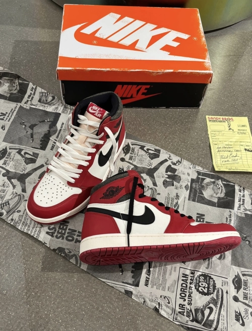 PK God Batch Air Jordan 1 Retro High OG Lost and Found DZ5485-612 review 