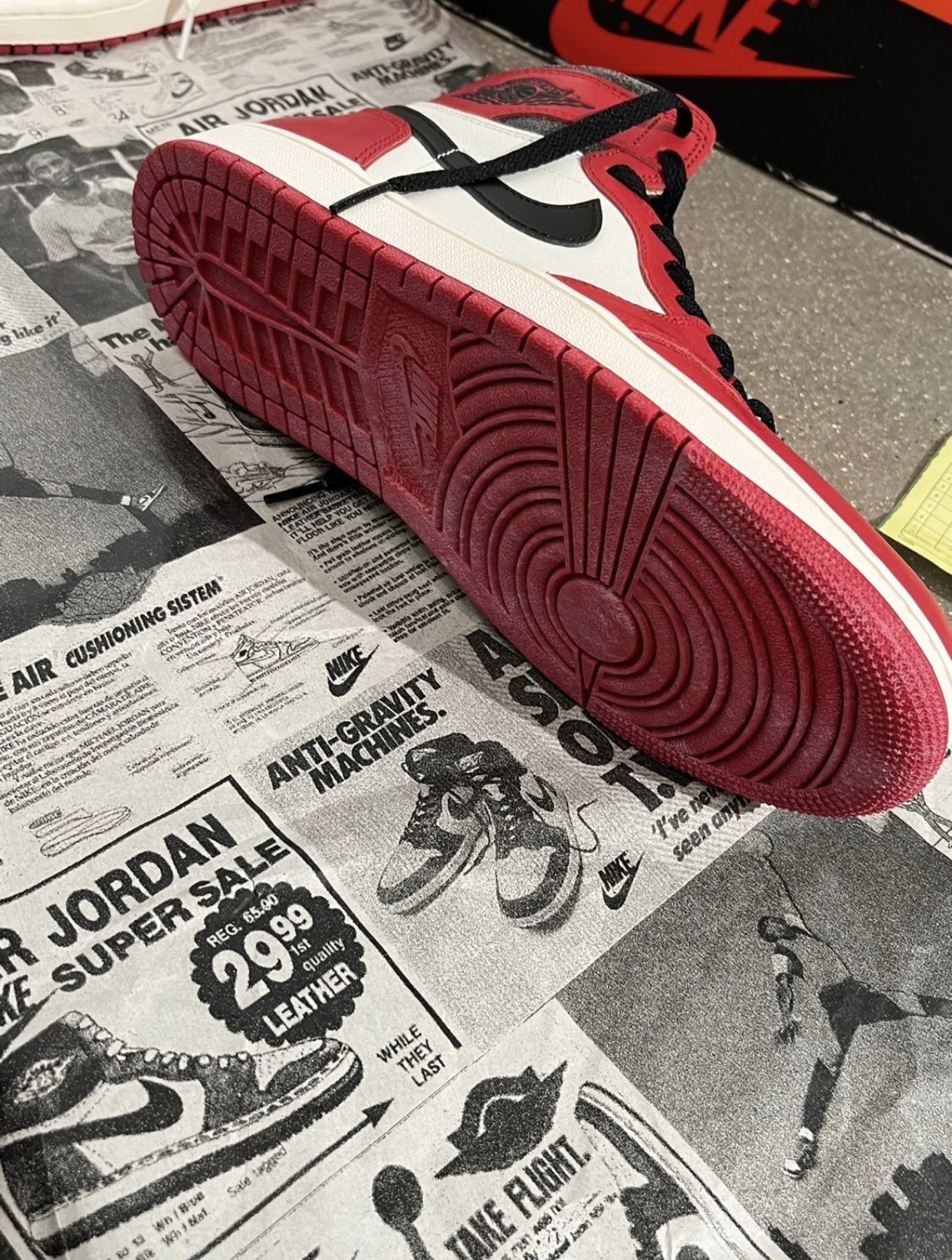 PK God Batch Air Jordan 1 Retro High OG Lost and Found DZ5485-612 review K*** 03