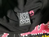 Sp5der P*NK Hoodie Black review 3
