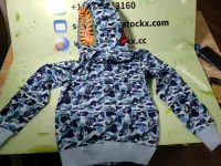 BAPE ABC Camo Shark Zip Hoodie Blue 1J70-314-001 review 1