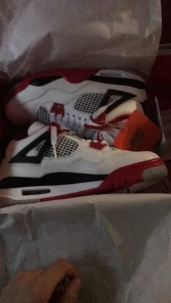 Special offer Batch Air Jordan 4 Fire Red DC7770-160 review N***
