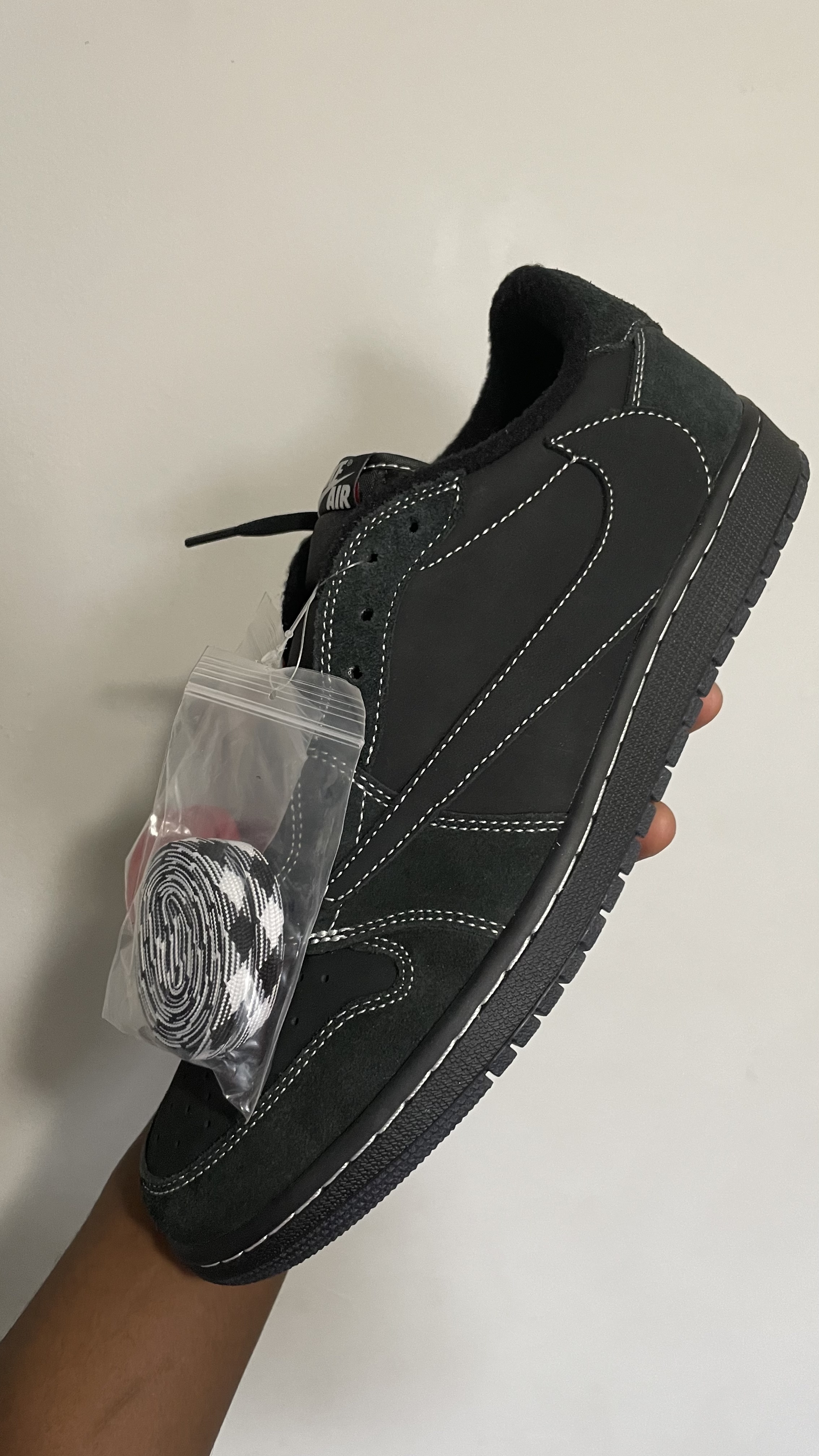 LJR Batch Air Jordan 1 Retro Low OG SP Travis Scott Black Phantom DM7866-001 review Elijah Hensford 03