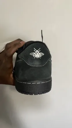 LJR Batch Air Jordan 1 Retro Low OG SP Travis Scott Black Phantom DM7866-001 review Elijah Hensford 05