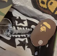 A Bathing Ape Bape Sta Low Black White 1G70-109-0001 review 0
