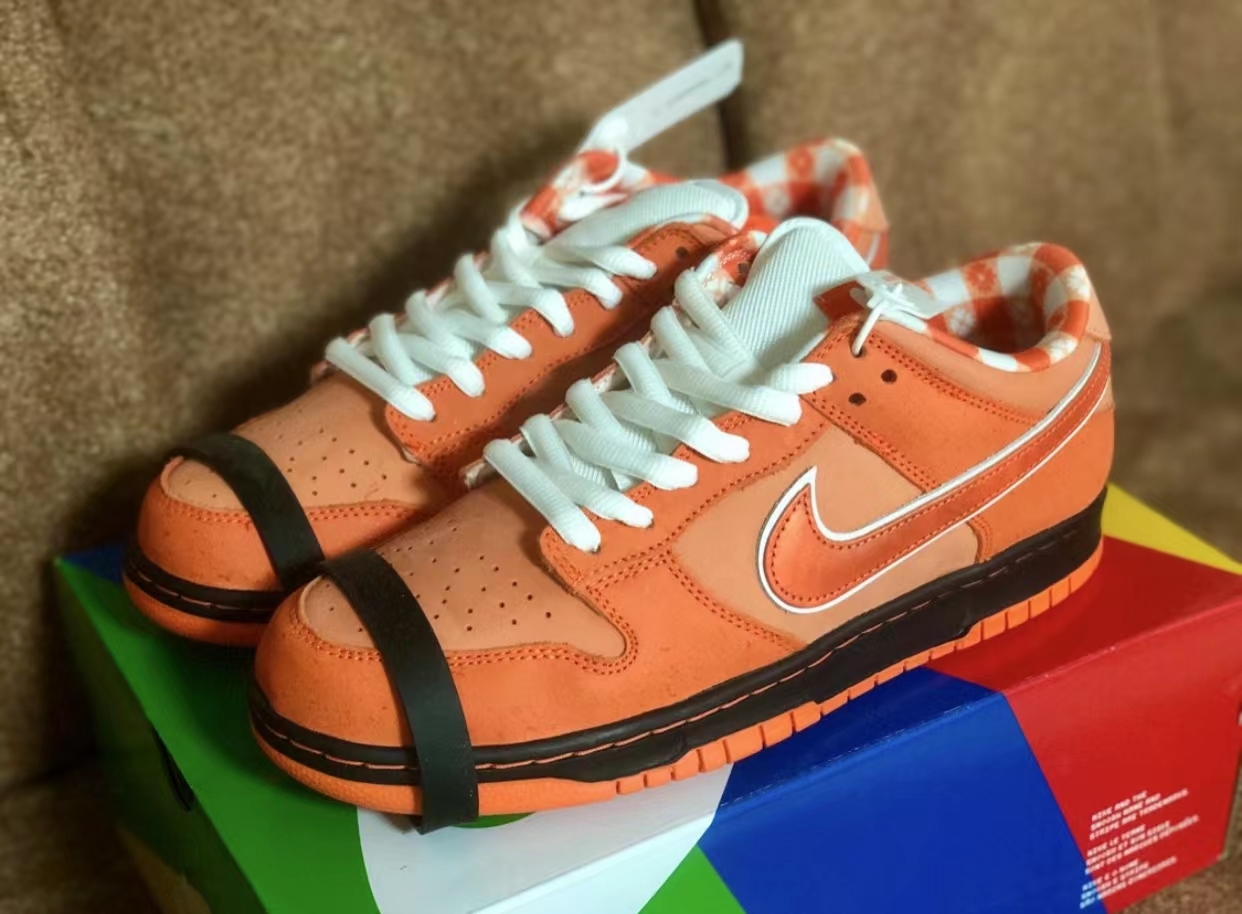 LJR Batch Nike SB Dunk Low Concepts Orange Lobster FD8776-800 review K*** 00