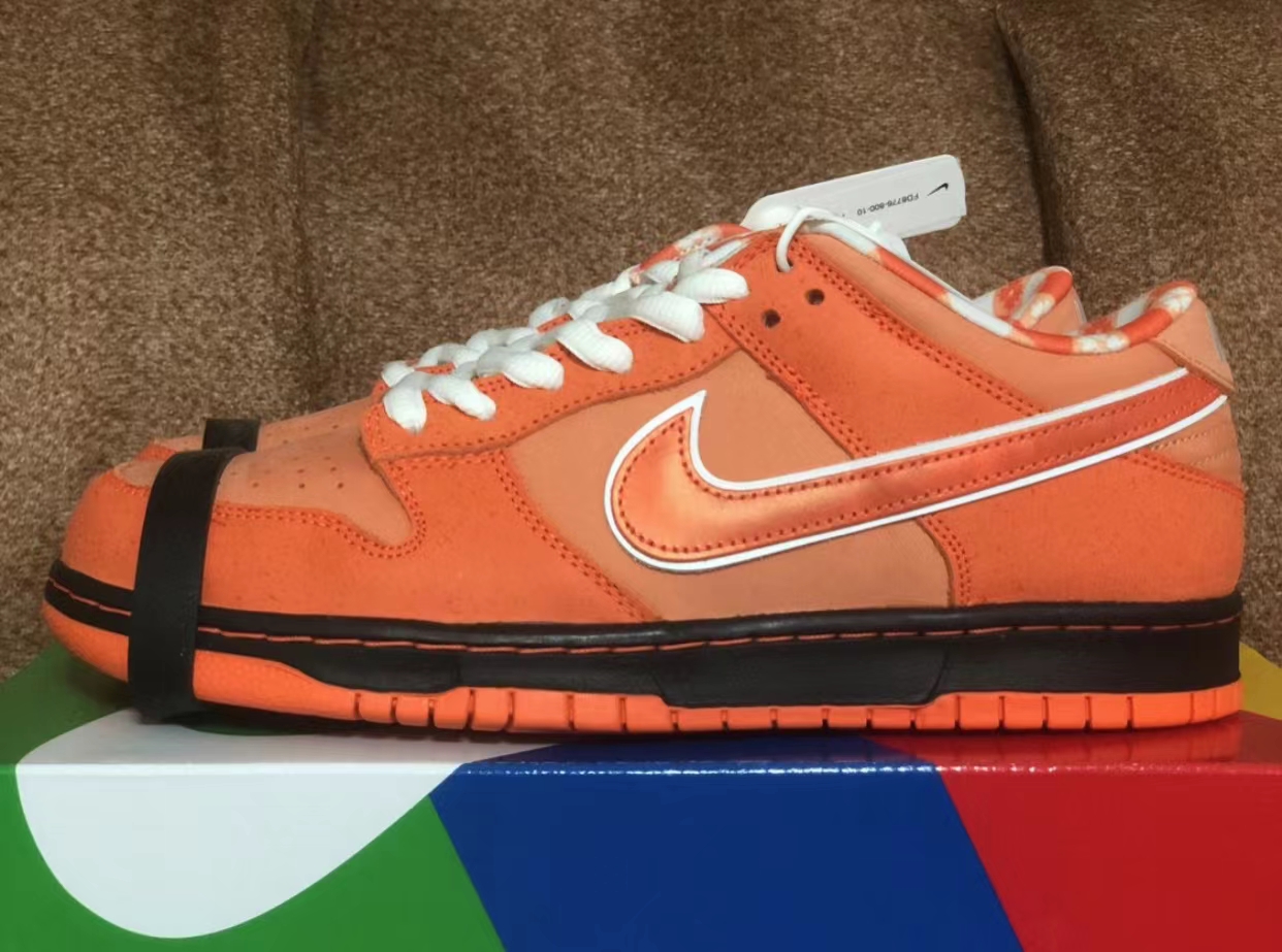LJR Batch Nike SB Dunk Low Concepts Orange Lobster FD8776-800 review K*** 01