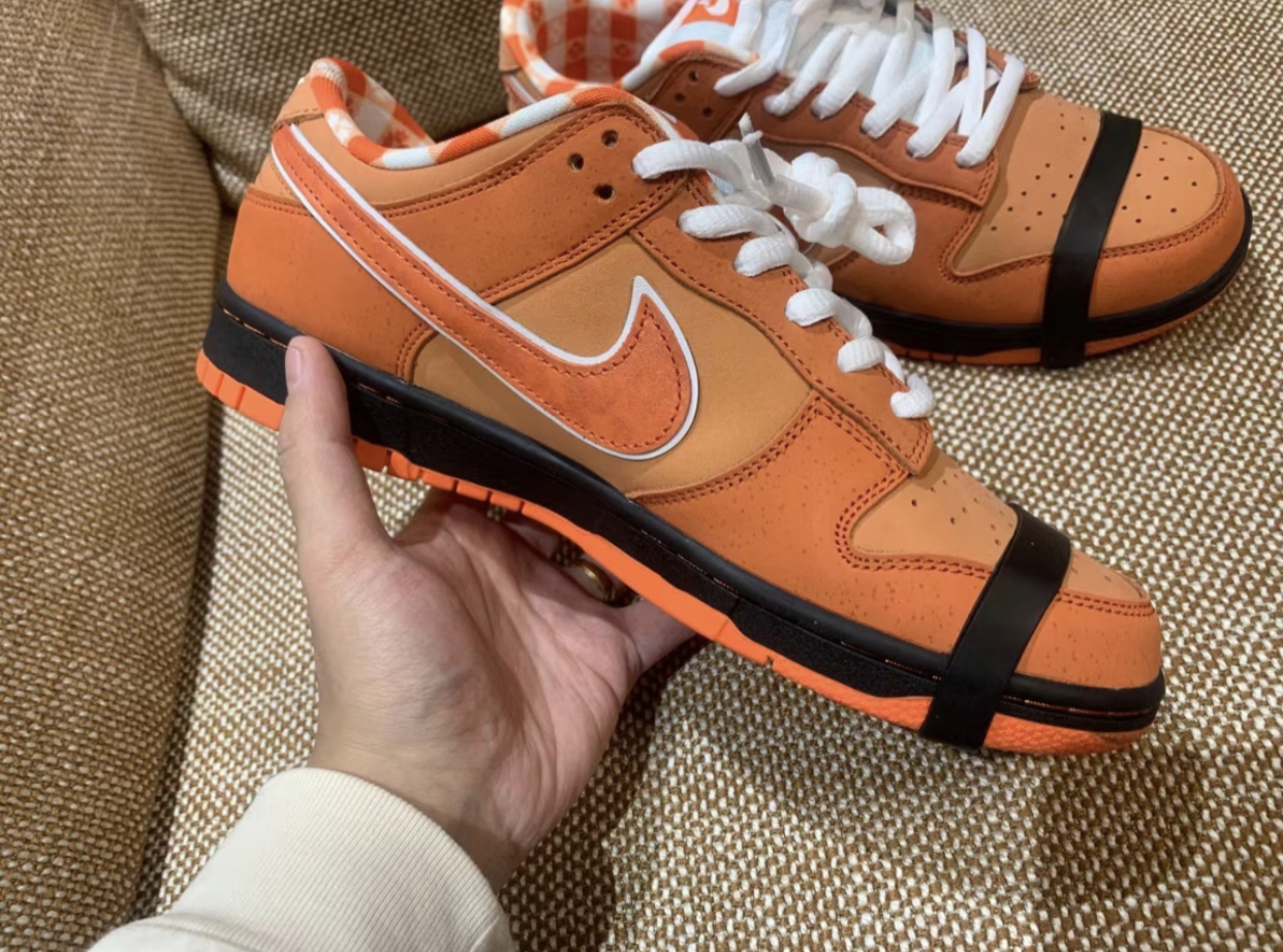 LJR Batch Nike SB Dunk Low Concepts Orange Lobster FD8776-800 review T*** 00