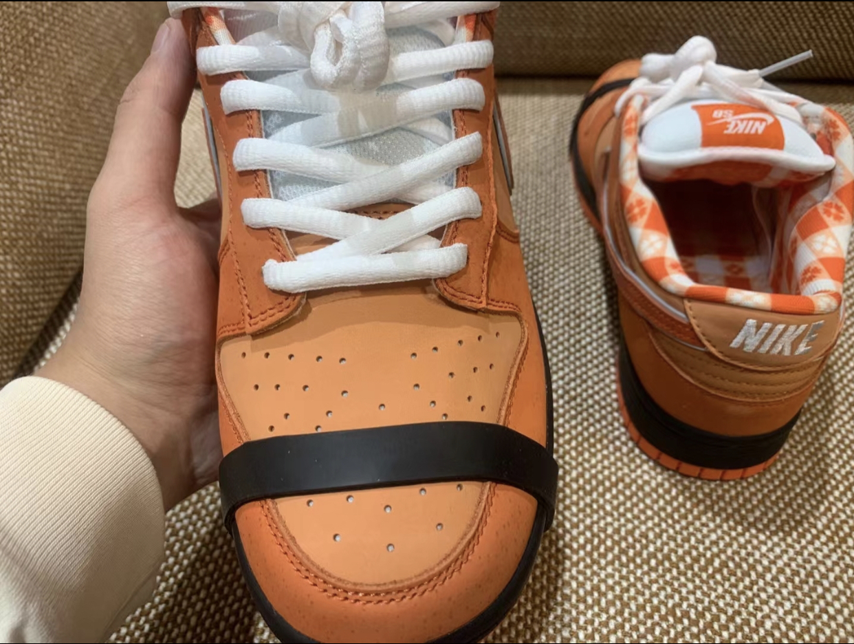 LJR Batch Nike SB Dunk Low Concepts Orange Lobster FD8776-800 review T*** 03