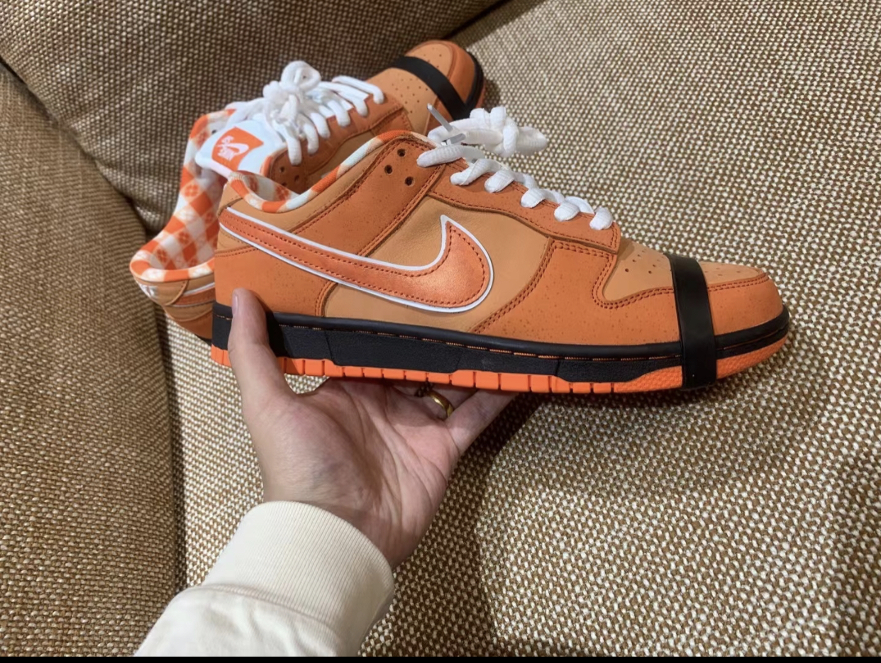 LJR Batch Nike SB Dunk Low Concepts Orange Lobster FD8776-800 review T*** 04