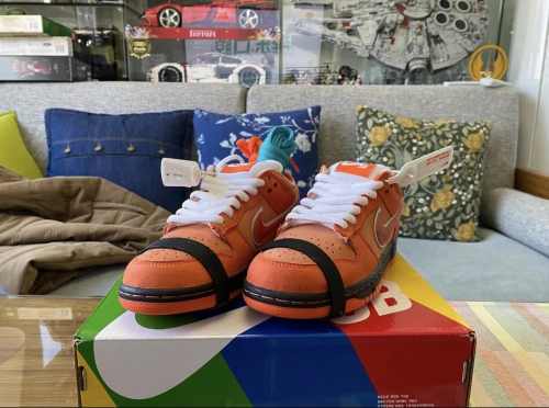 LJR Batch Nike SB Dunk Low Concepts Orange Lobster FD8776-800 review 