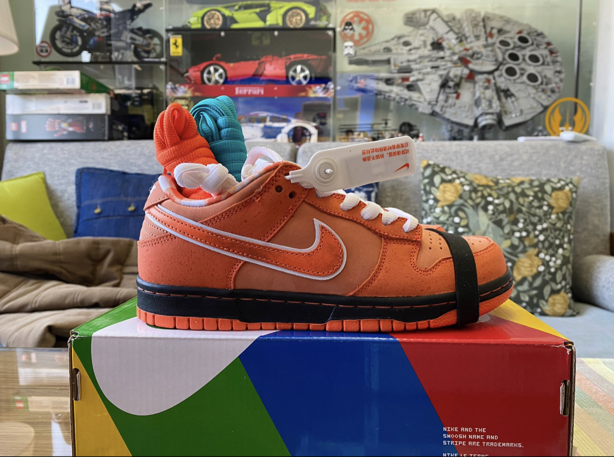 LJR Batch Nike SB Dunk Low Concepts Orange Lobster FD8776-800 review F*** 01
