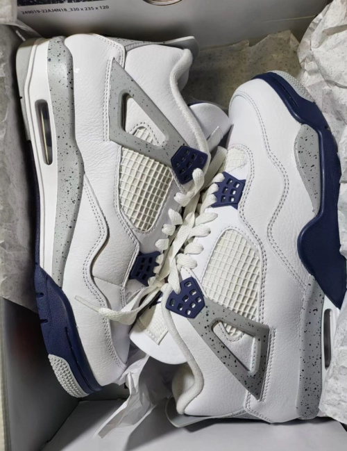 Special offer Batch Air Jordan 4 Retro Midnight Navy DH6927-140 review 