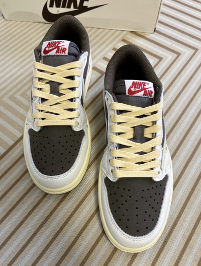 Special offer Batch Travis Scott x Air Jordan 1 Low Reverse Mocha DM7866-162  review T*** 00