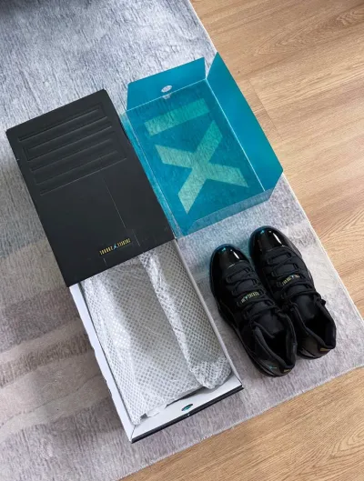 PK God Air Jordan 11 Retro Gamma Blue 378037-006 review J**** 00