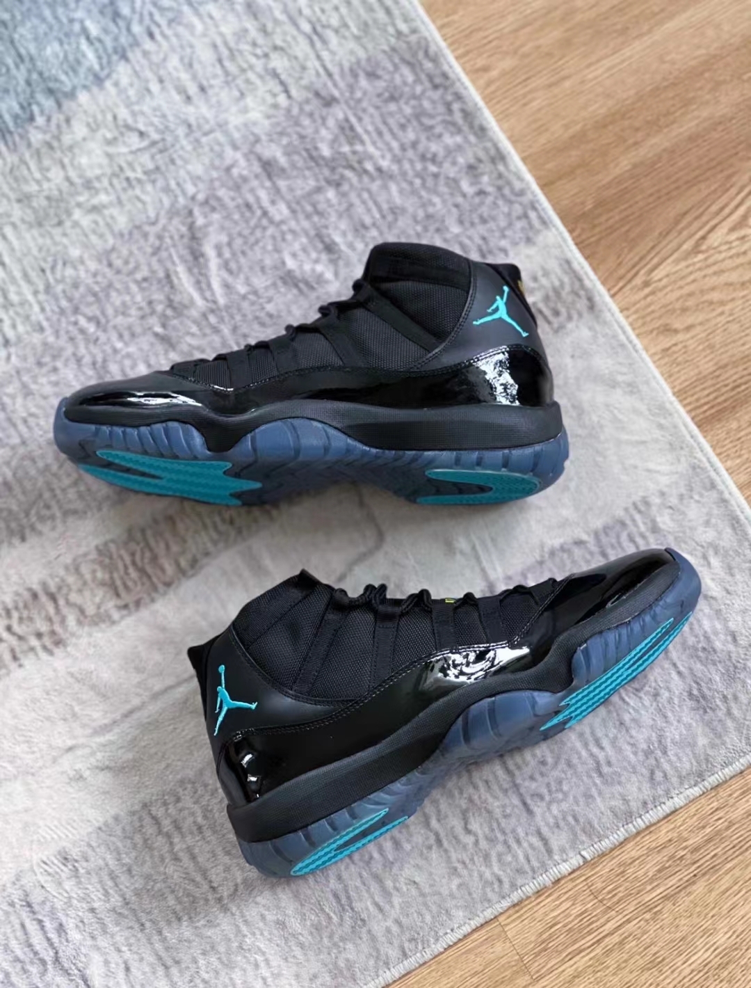 PK God Air Jordan 11 Retro Gamma Blue 378037-006 review J**** 02