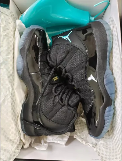PK God Air Jordan 11 Retro Gamma Blue 378037-006 review Y*** 00
