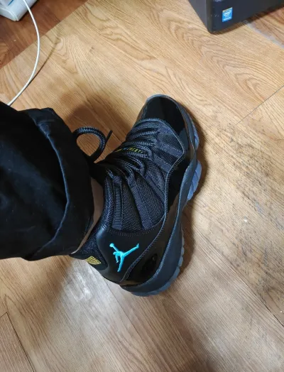 PK God Air Jordan 11 Retro Gamma Blue 378037-006 review Y*** 01