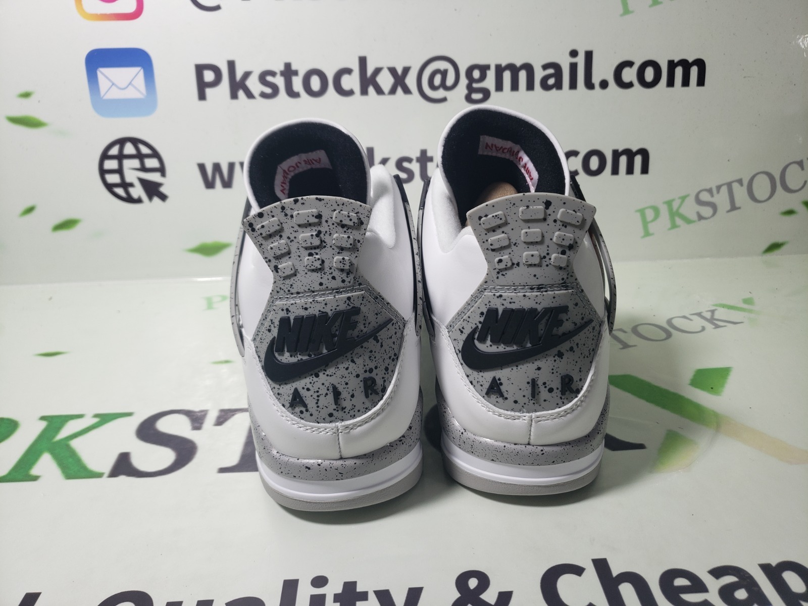 PK God Batch Air Jordan 4 Retro White Cement (2016) 840606-192  review E*** 02
