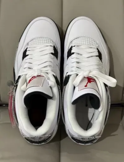 PK God Batch Air Jordan 4 Retro White Cement (2016) 840606-192  review N*** 01