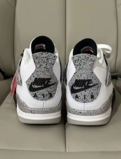 PK God Batch Air Jordan 4 Retro White Cement (2016) 840606-192  review N*** 02