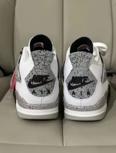 PK God Batch Air Jordan 4 Retro White Cement (2016) 840606-192  review N*** 02