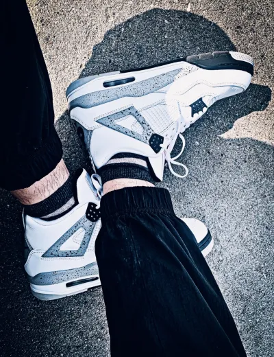 PK God Batch Air Jordan 4 Retro White Cement (2016) 840606-192  review L*** 00