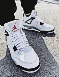 PK God Batch Air Jordan 4 Retro White Cement (2016) 840606-192  review 2