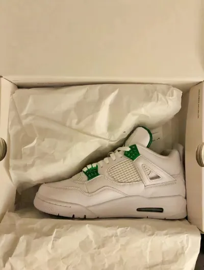 Special offer Batch Air Jordan 4 Retro Metallic Green CT8527-113 review L*** 00