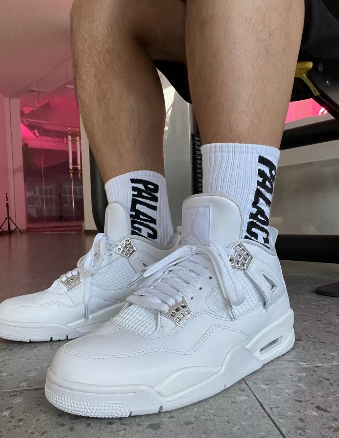 Special offer Batch Air Jordan 4 Retro Pure Money 308497-100 review K*** 01