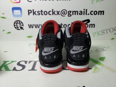 Special offer Batch Air Jordan 4 Retro Bred 308497-060 review S*** 04