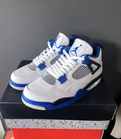 Special offer Batch Air Jordan 4 Retro Motorsports 308497-117 review J*** 00