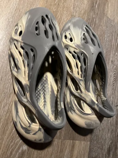 PK God batch adidas Yeezy Foam RNNR MXT Moon Gray GV7904 review robert m 00