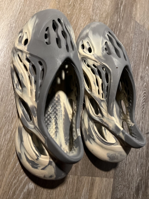 PK God batch adidas Yeezy Foam RNNR MXT Moon Gray GV7904 review 