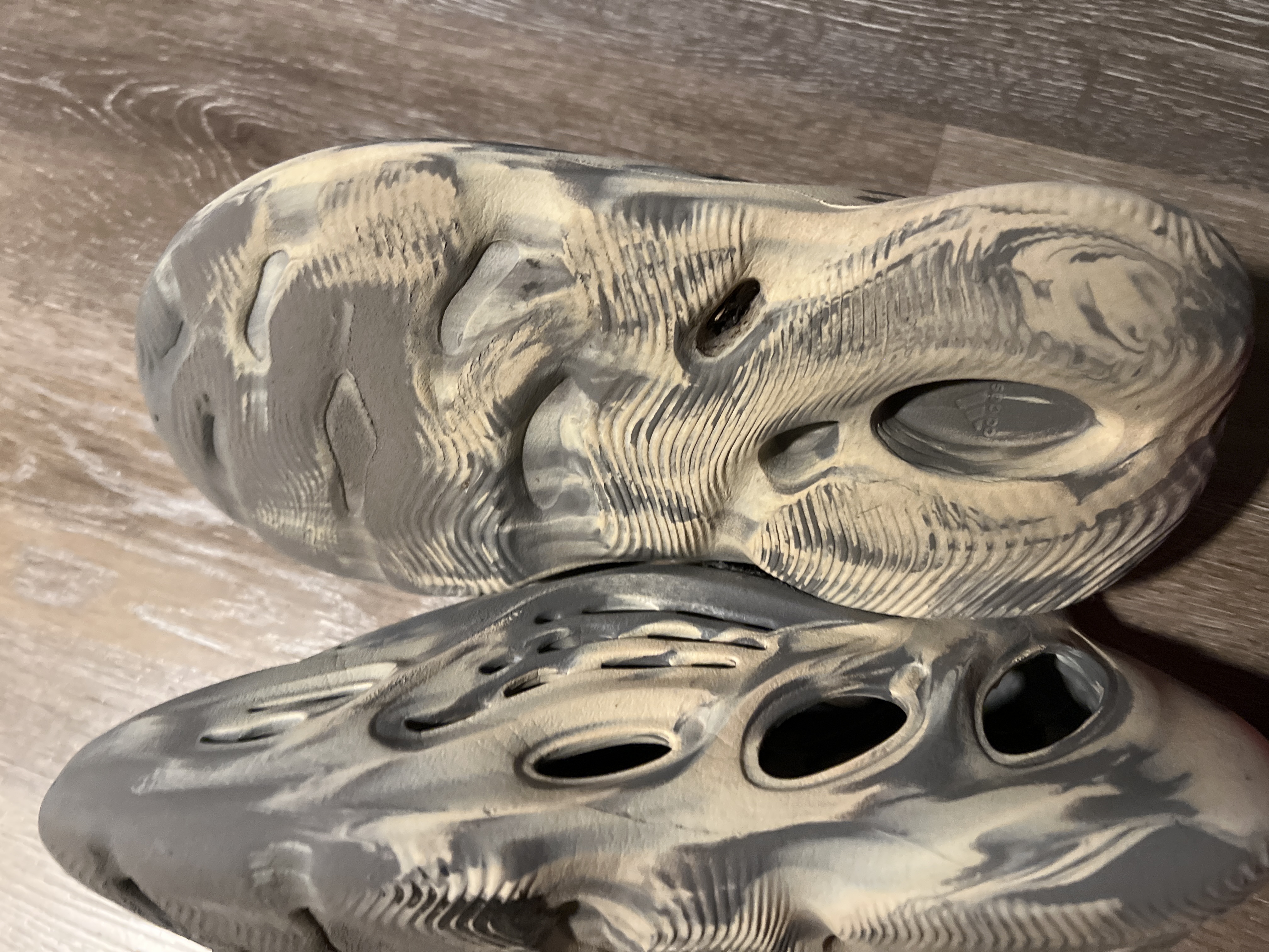 PK God batch adidas Yeezy Foam RNNR MXT Moon Gray GV7904 review robert m 02