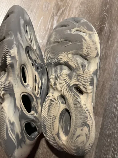 PK God batch adidas Yeezy Foam RNNR MXT Moon Gray GV7904 review robert m 01