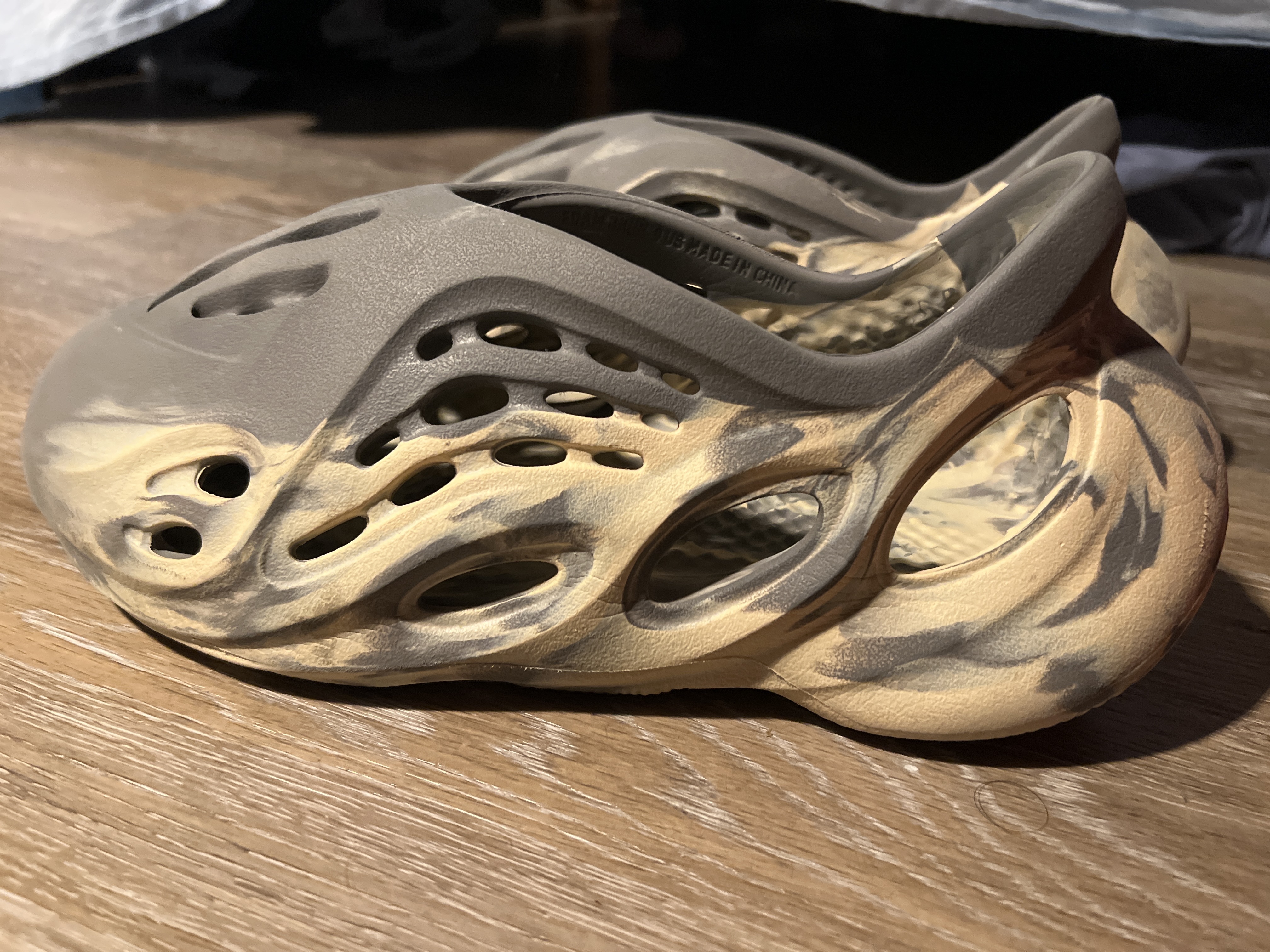 PK God batch adidas Yeezy Foam RNNR MXT Moon Gray GV7904 review robert m 03