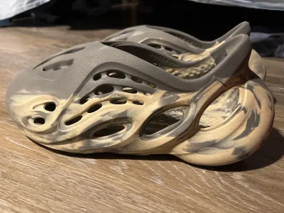 PK God batch adidas Yeezy Foam RNNR MXT Moon Gray GV7904 review robert m 02