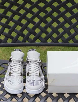 PK God Batch Air Jordan 4 Premium Snakeskin 819139-030 review S*** 01