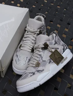 PK God Batch Air Jordan 4 Premium Snakeskin 819139-030 review S*** 02