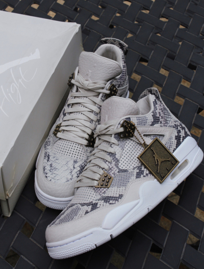 PK God Batch Air Jordan 4 Premium Snakeskin 819139-030 review S*** 01
