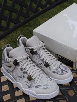 PK God Batch Air Jordan 4 Premium Snakeskin 819139-030 review S*** 03