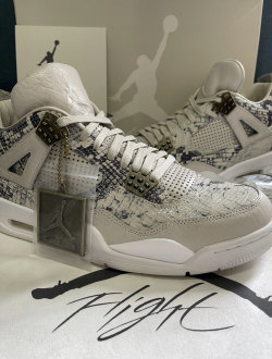 PK God Batch Air Jordan 4 Premium Snakeskin 819139-030 review K*** 01