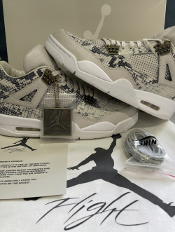 PK God Batch Air Jordan 4 Premium Snakeskin 819139-030 review K*** 04